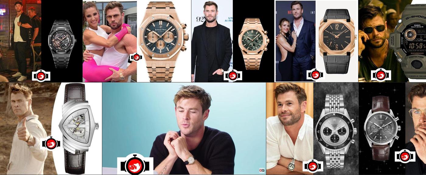 Chris Hemsworth's Impressive Watch Collection: From Audemars Piguet to Tag Heuer